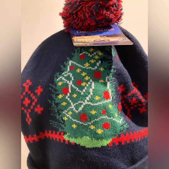 National Lampoon’s Christmas Vacation Griswold Family Knit Hat New with Tags - Picture 3 of 10